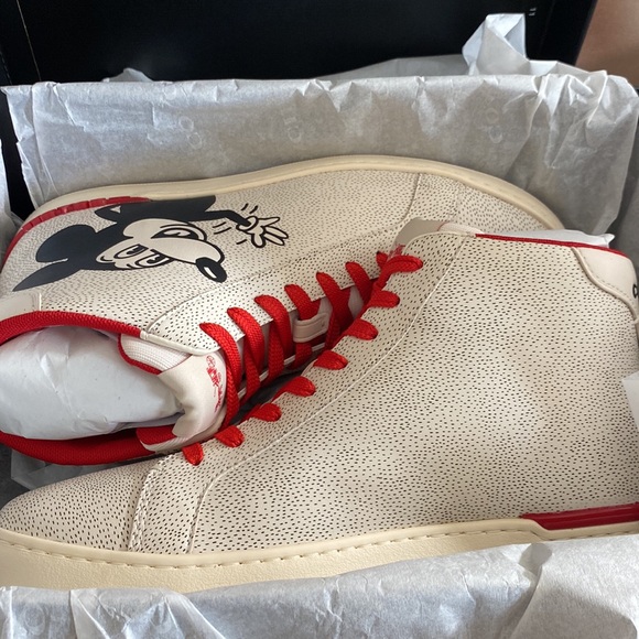 Coach Disney Mickey Mouse X Keith Haring Sneaker worn once. - Picture 7 of 9